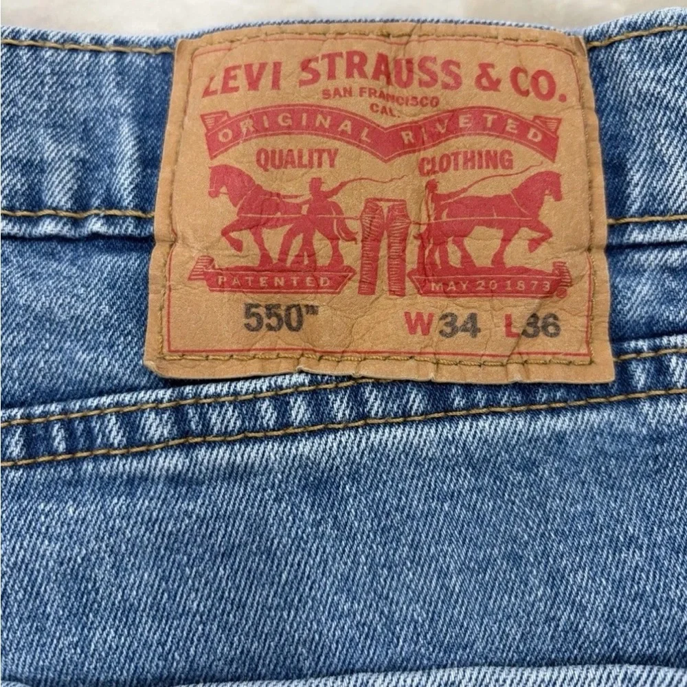 Levi's Men's 550 Relaxed fit Jeans 34x36